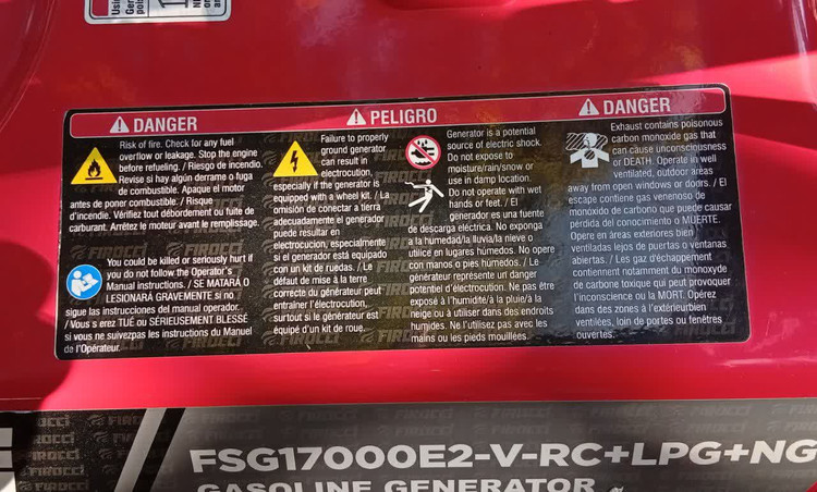 موتور برق فیروچی 21 اسب بخار مدل FRG17000E2-A-RC- EQ3